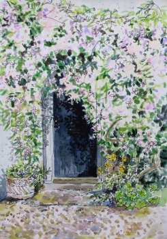 'Clematis over the door'