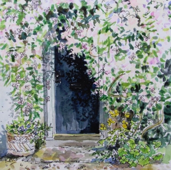 'Clematis over the Door'