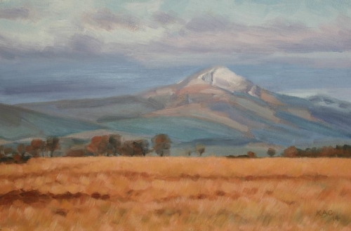 Ben Lomond, melting snow 2