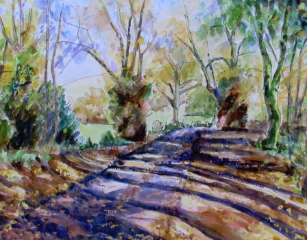 'Culcreuch Castle Drive. Autumn'