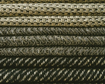Silk and lambswool scarves