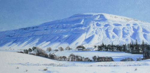 'Stronend with Craigton Farm, Winter'