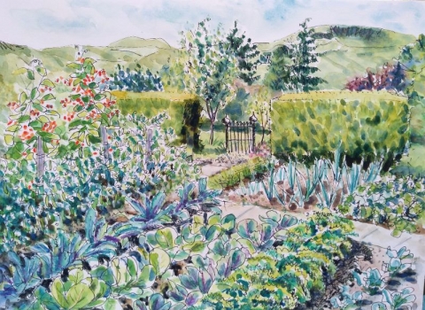 'The Vegetable Garden' SOLD