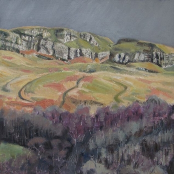 'Crags 1, Winter greys & other colours'