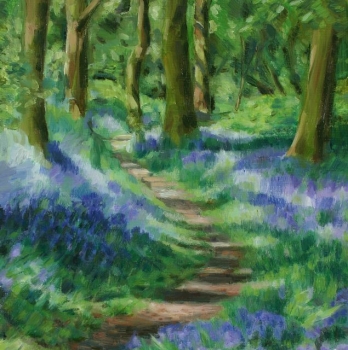 'Killearn Glen Bluebells'. Sold out.